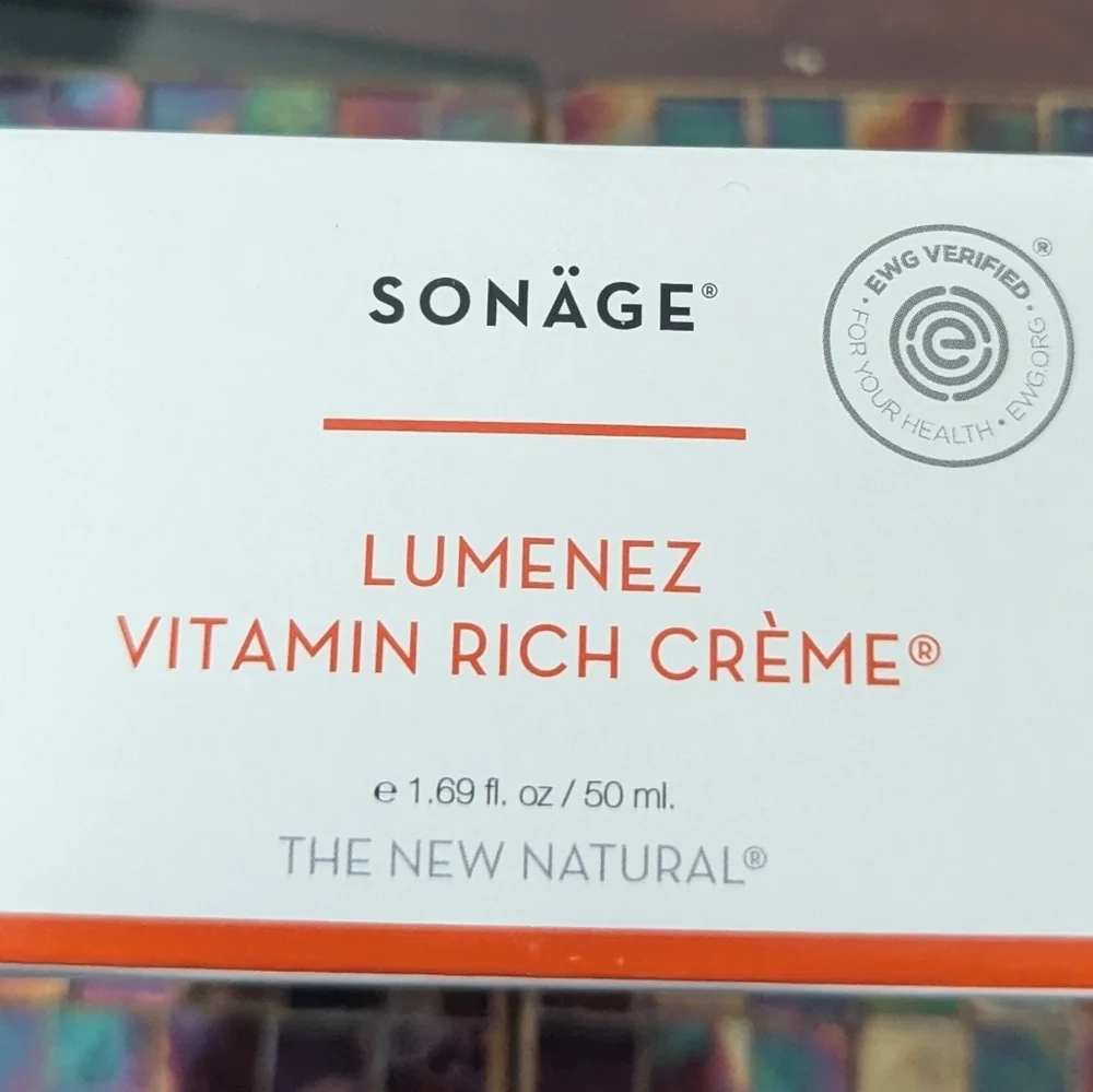NIB Sonage Lumenez Vitamin Rich Creme 50ml